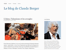 Tablet Screenshot of claudeberger.fr